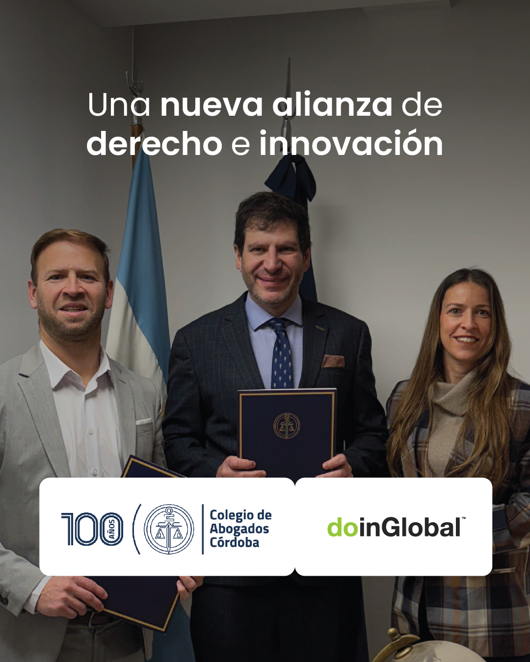 alianza entre doinGlobal y el Colegio de Abogados de Córdoba